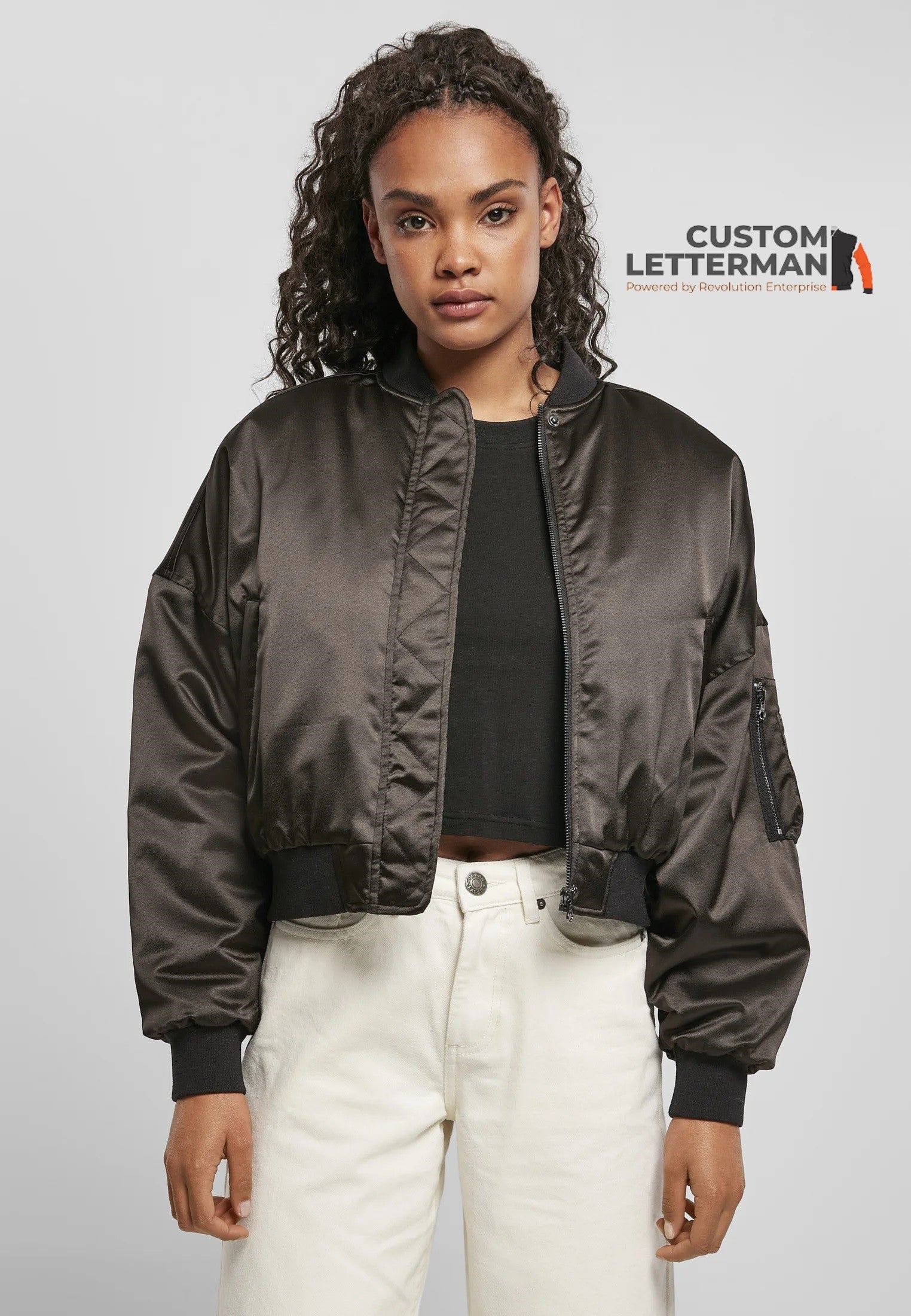Polyester Satin Jacket