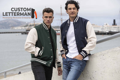 The Trend of Classic Varsity Jackets Made a Big Comeback