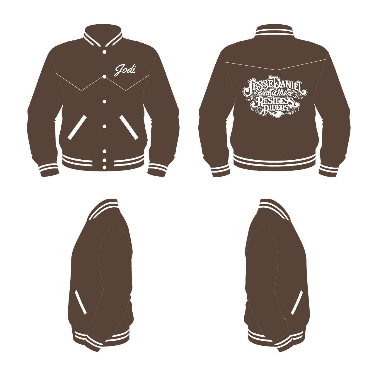 Custom Jackets Satin Jodi