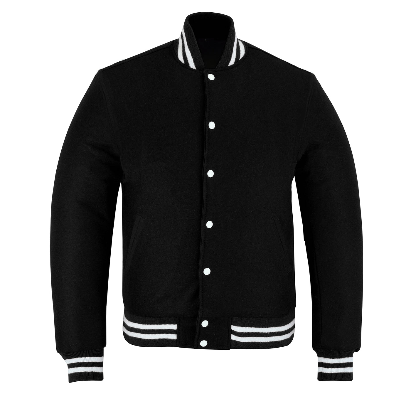 black varsity jackets