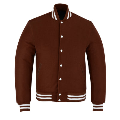 brown double stripe jackets