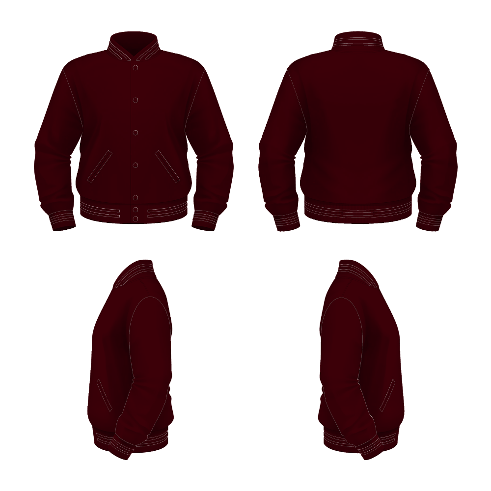 Maroon Satin Jackets Kara