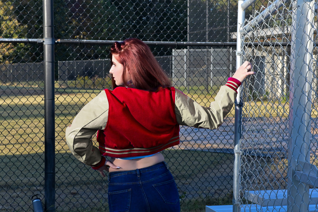 ☆韓国の人気☆【MLB】☆W's Wool Varsity Crop Jacke.t☆ ddffb4cd-9edf-4b5b-8962-